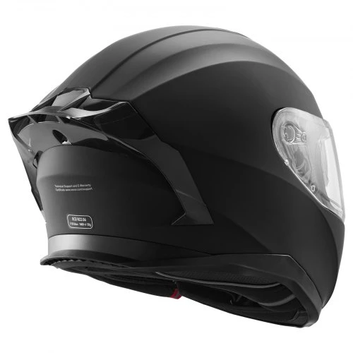 Koduva VEVOR motociklo šalmas, integralus, ABS, juodas, WLT-169
