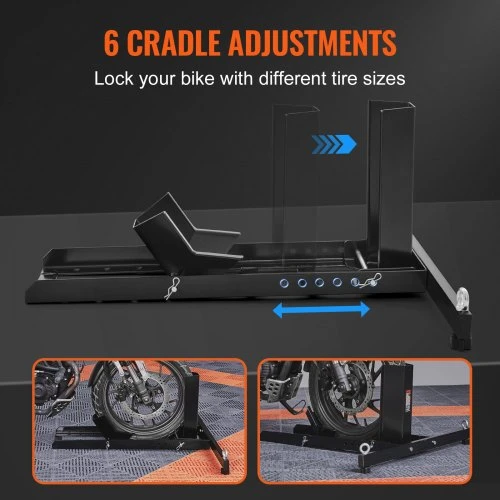 VEVOR Motociklo stovas ir rato atrama, priekinė ar galinė padanga