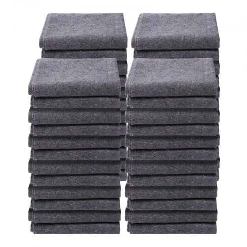 Koduva VEVOR moving blankets, 182,9 x 137,2 cm, 24 vnt., iš perdirbtos medvilnės