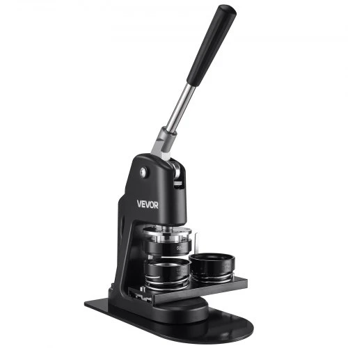 VEVOR Mygtukų gaminimo mašina, 3-in-1 32/58/75 mm, juoda