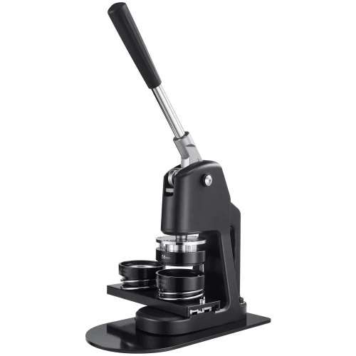 VEVOR Mygtukų gaminimo mašina, 3-in-1 32/58/75 mm, juoda
