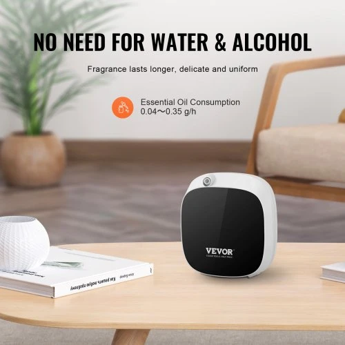 Drėkintuvas Koduva VEVOR namų kvapų difuzorius, 100 ml, šalto oro, 1000 sq.ft
