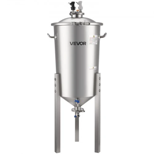 VEVOR Nerūdijančio plieno kūginis fermenteris, 30 l, namų alaus ir vyno fermentacijai