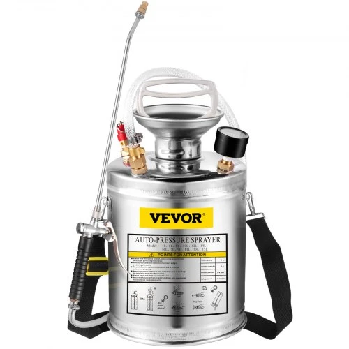 Koduva VEVOR nerūdijančio plieno purkštuvas 4 l