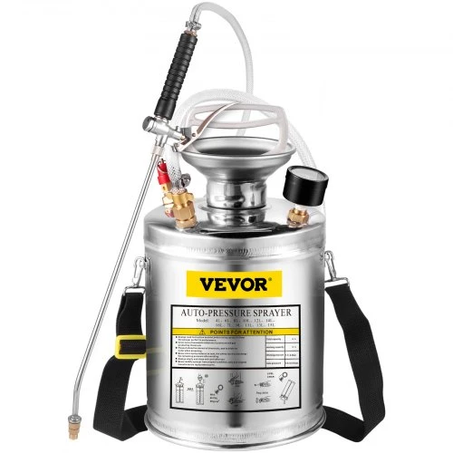 Koduva VEVOR nerūdijančio plieno purkštuvas 4 l