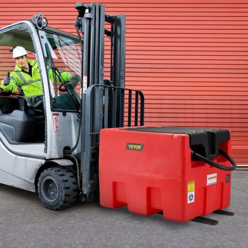 VEVOR Nešiojama dyzelino ir benzino talpa su 12 V perkėlimo siurbliu, 181,7 l