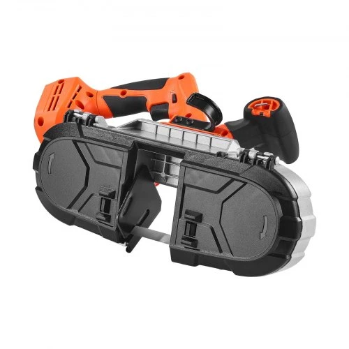 VEVOR Nešiojamas juostinis pjūklas BW2110, 65 x 65 mm pjovimo gylis, 360 W, 20 V