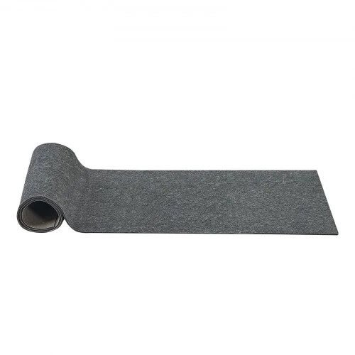 Koduva VEVOR neslystantis kilimo paklotas, apsauginis kilimo paminkštinimas, 2 x 8 pėd., 1/4" storio, dvipusis, pilkas
