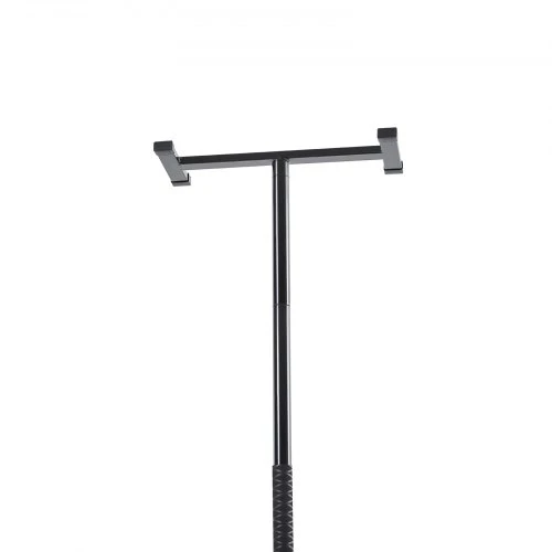 VEVOR Nuo grindų iki lubų montuojamas atraminis stulpas voniai, juodas, 300 lb, 7–10 pėdų luboms