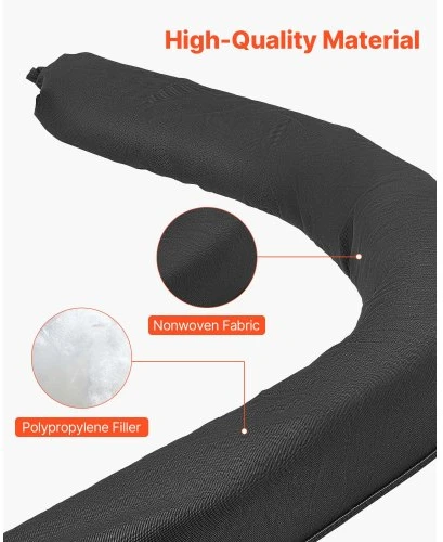 Koduva VEVOR nuosėdų filtro maišas, 4 vnt., 127 mm x 3048 mm, polipropileno užpildas