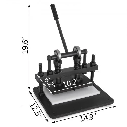Koduva VEVOR odos pjovimo mašina 260 x 150 mm rankinis štampavimo presas