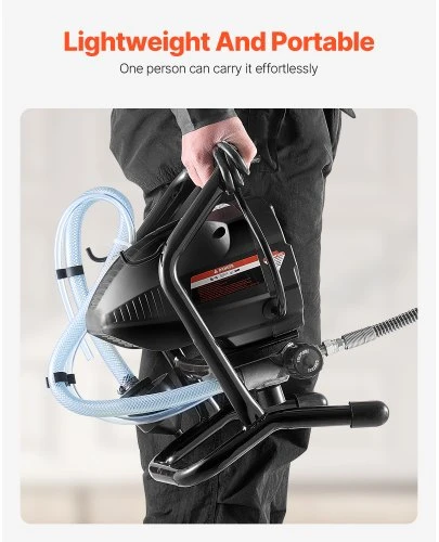 Koduva VEVOR oro beorio dažų purkštuvas, 650 W, 3000 psi, RP8623S