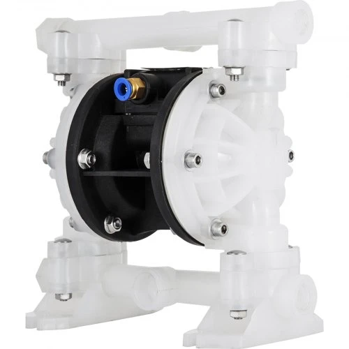 VEVOR Oro dvigubos membranos siurblys QBY4-15, 7 GPM, 100 PSI, polipropilenas, 1,3 cm įleidimo ir išleidimo angos