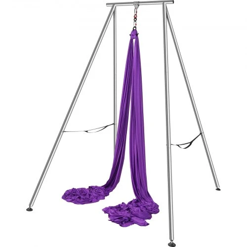 VEVOR Oro jogos rėmas ir jogos hamakas, 9,67 ft, violetinis