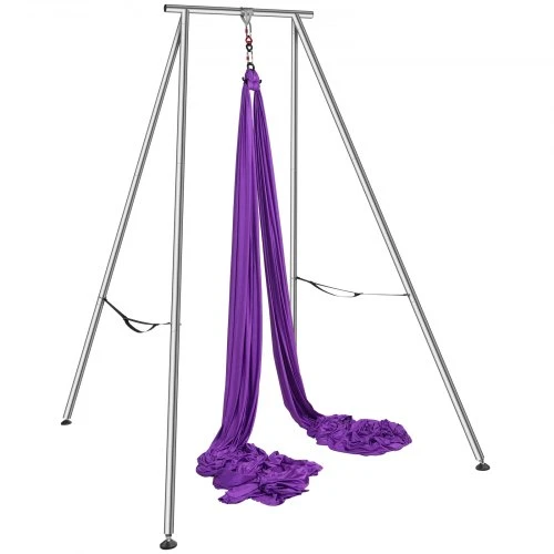 VEVOR Oro jogos rėmas ir jogos hamakas, 9,67 ft, violetinis
