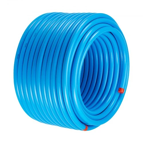Koduva VEVOR oro kompresoriaus linijos rinkinys, 200 ft x 3/4", HDPE-aliuminio suslėgto oro vamzdynas, mėlynas