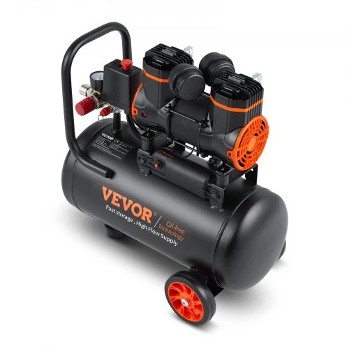 Koduva VEVOR oro kompresorius 18 L, 900 W, 2.2 CFM@ 90PSI, 70 dB, be alyvos