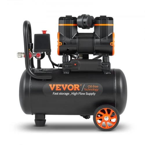 Koduva VEVOR oro kompresorius 18 L, 900 W, 2.2 CFM@ 90PSI, 70 dB, be alyvos