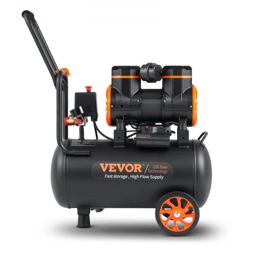 Koduva VEVOR oro kompresorius 24 l, 1450 W, 70 dB, be alyvos