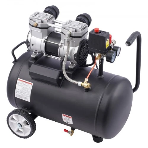 Koduva VEVOR oro kompresorius, 30 l plieno bakas, 1 HP, 650 W, 120 PSI, be alyvos
