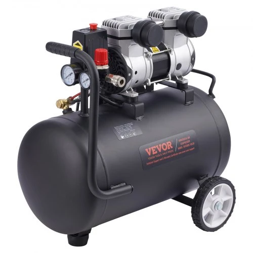 Koduva VEVOR oro kompresorius, 30 l plieno bakas, 1 HP, 650 W, 120 PSI, be alyvos