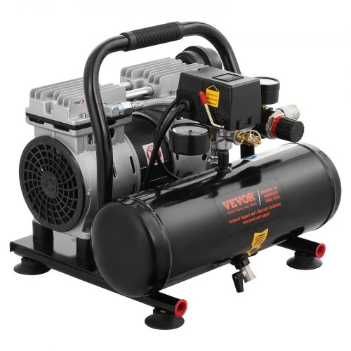 Koduva VEVOR oro kompresorius, 4 l plieno bakas, 1 HP, 635 W, 68 dB, JR550GJ4L