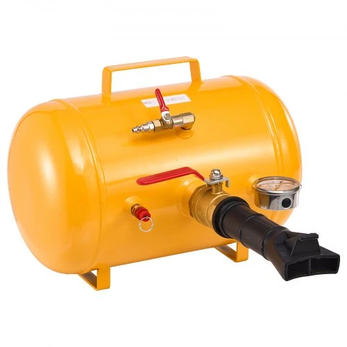 VEVOR Padangų borto sėdynintuvas, 5 gal / 18,9 l, 87–116 PSI, geltonas