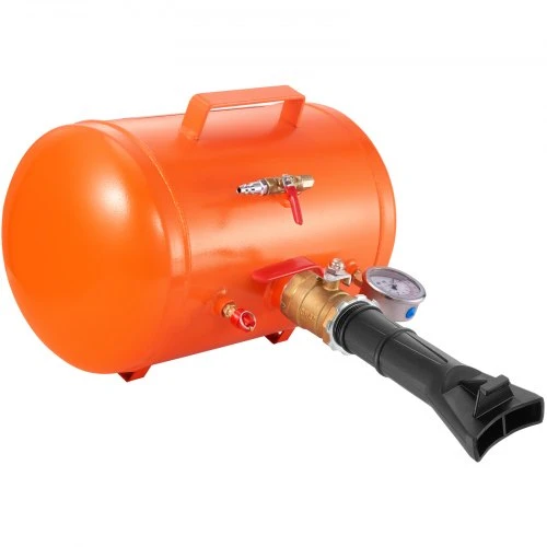VEVOR Padangų bortų sėsdintuvas, 5 gal/19 l, su slėgio matuokliu ir rankena, 145 PSI
