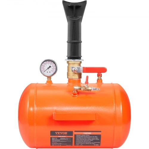VEVOR Padangų bortų sėsdintuvas, 5 gal/19 l, su slėgio matuokliu ir rankena, 145 PSI