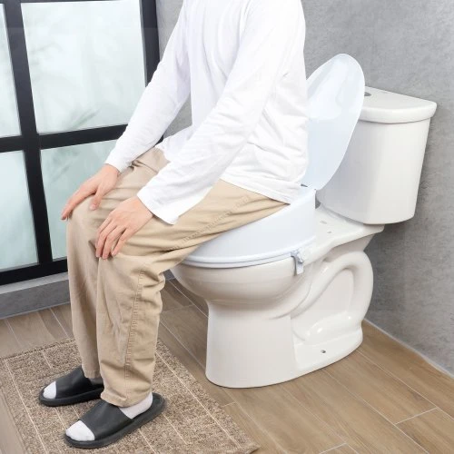 VEVOR Pakeltas klozeto sėdynės paaukštinimas, 150 mm, 136 kg, universalus