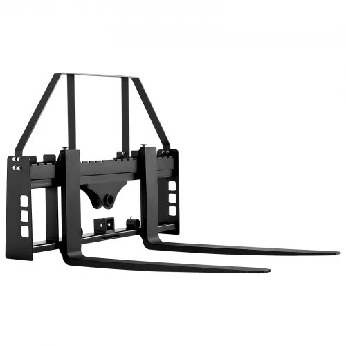 VEVOR Palečių šakės krautuvui su rėmu, 1814 kg, 122 cm, 50,8 mm sujungimas