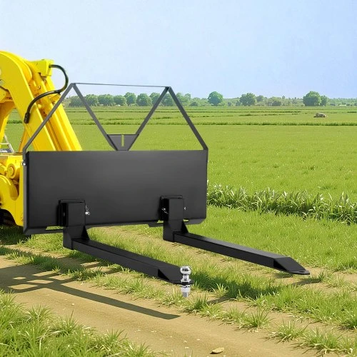 Koduva VEVOR palečių šakės slydimo krautuvui, 1179 kg, 122 cm, su 47,6 mm rutuline jungtimi
