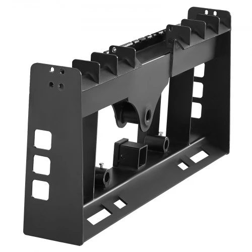 Koduva VEVOR palečių šakių rėmas skid steer, 1814 kg, 115 cm, su 50,8 mm hitch receiver ir spears movomis