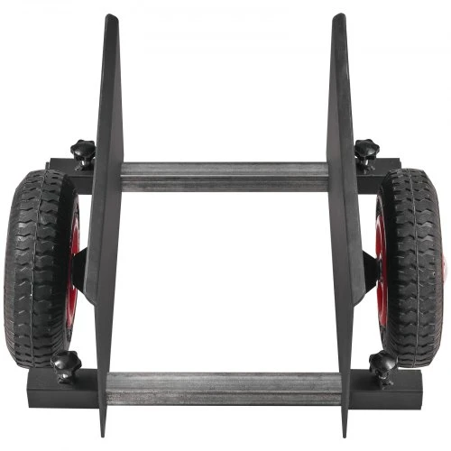 Koduva VEVOR panelių vežimėlis 272 kg gipso kartonui ir durims, su 20,32 cm pneumatiniu ratuku