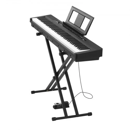 VEVOR Pasvertas skaitmeninis pianinas, 88 klavišų, juodas