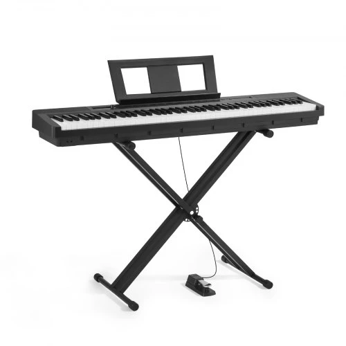 VEVOR Pasvertas skaitmeninis pianinas, 88 klavišų, juodas