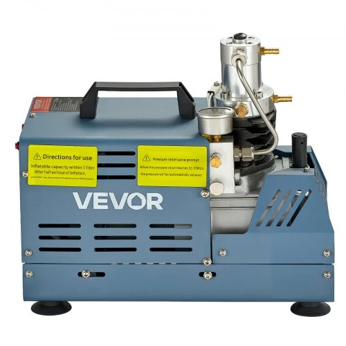 Koduva VEVOR PCP oro kompresorius, 1800 W, 220 V, 4500 PSI/300 BAR/30 MPa