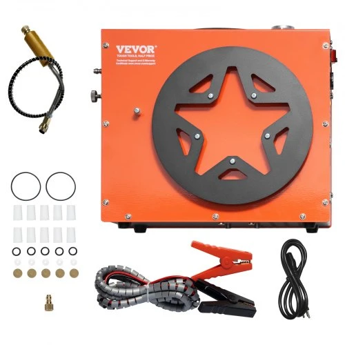 Koduva VEVOR PCP oro kompresorius SS-PAC04A, 4500 PSI / 30 MPa, DC12V / AC230V