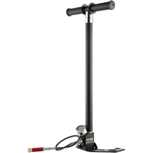 Koduva VEVOR PCP rankinė pompa, 4 pakopų, 30 MPa / 4500 PSI, su alyvos ir drėgmės filtru bei manometru