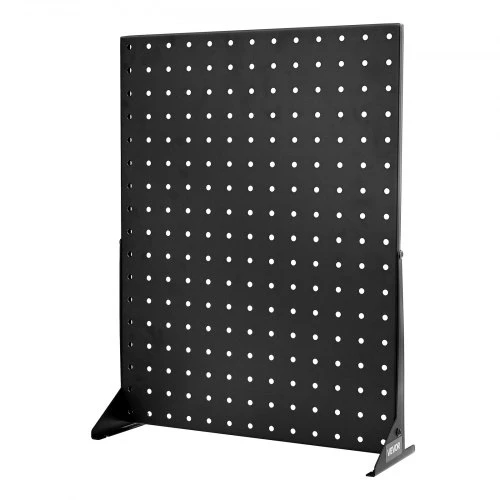 VEVOR Perforuotos plokštės vitrinos stovas, 43 x 33 cm, 4 vnt., juodas
