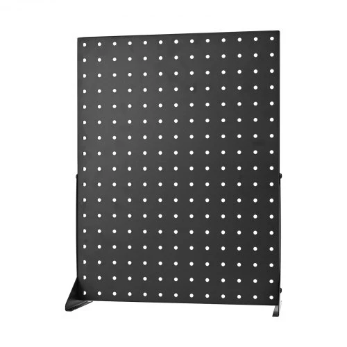 VEVOR Perforuotos plokštės vitrinos stovas, 43 x 33 cm, 4 vnt., juodas