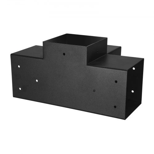 VEVOR Pergolos laikiklio rinkinys 6x6 col., 2 vnt., 4 krypčių, tvirto plieno