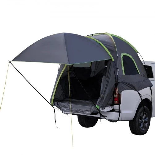 Koduva VEVOR pickup truck tentas 8.0–8.2 ft, 2–3 asmenims, Oxford audinys, su išplečiamu tentu