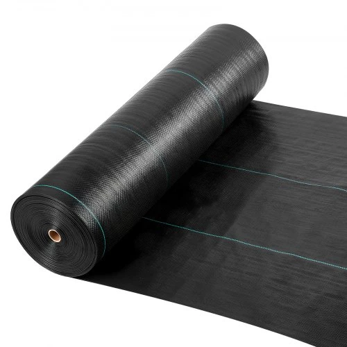 Koduva VEVOR piktžolių barjerinis audinys, 1,8 x 76,2 m, juodas