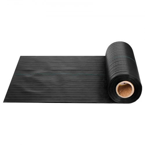 Koduva VEVOR piktžolių barjerinis audinys, 1,4 x 50 ft, 3,2 oz, juodas