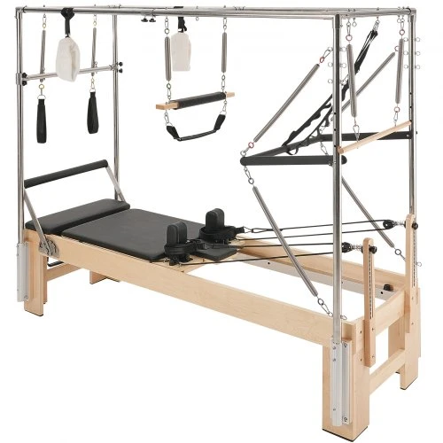 VEVOR Pilates reformeris, medinis, 233 x 77,6 x 78,2 cm