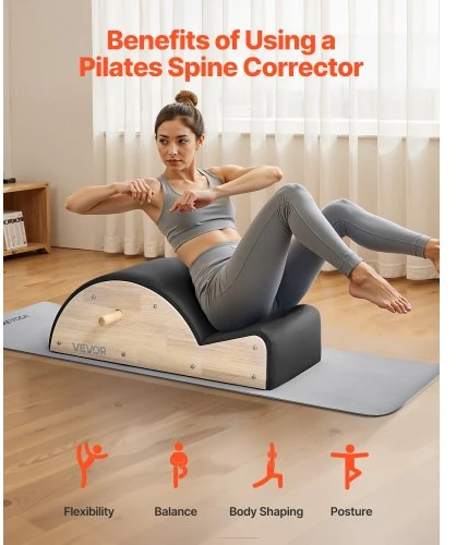 VEVOR Pilates stuburo korektorius, namų treniruotėms, jogos ir pilateso aksesuaras