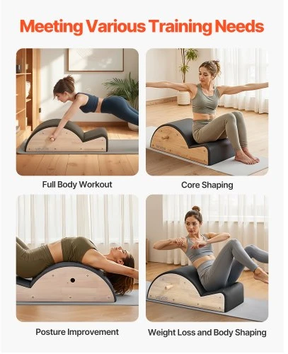 VEVOR Pilates stuburo korektorius, namų treniruotėms, jogos ir pilateso aksesuaras