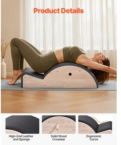 VEVOR Pilates stuburo korektorius, namų treniruotėms, jogos ir pilateso aksesuaras