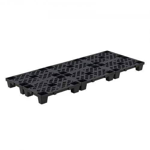 Koduva VEVOR plastikinės paletės, 6 vnt., 500 x 305 x 100 mm, juodos